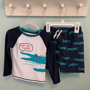 Gerber Two Piece Swim Suit